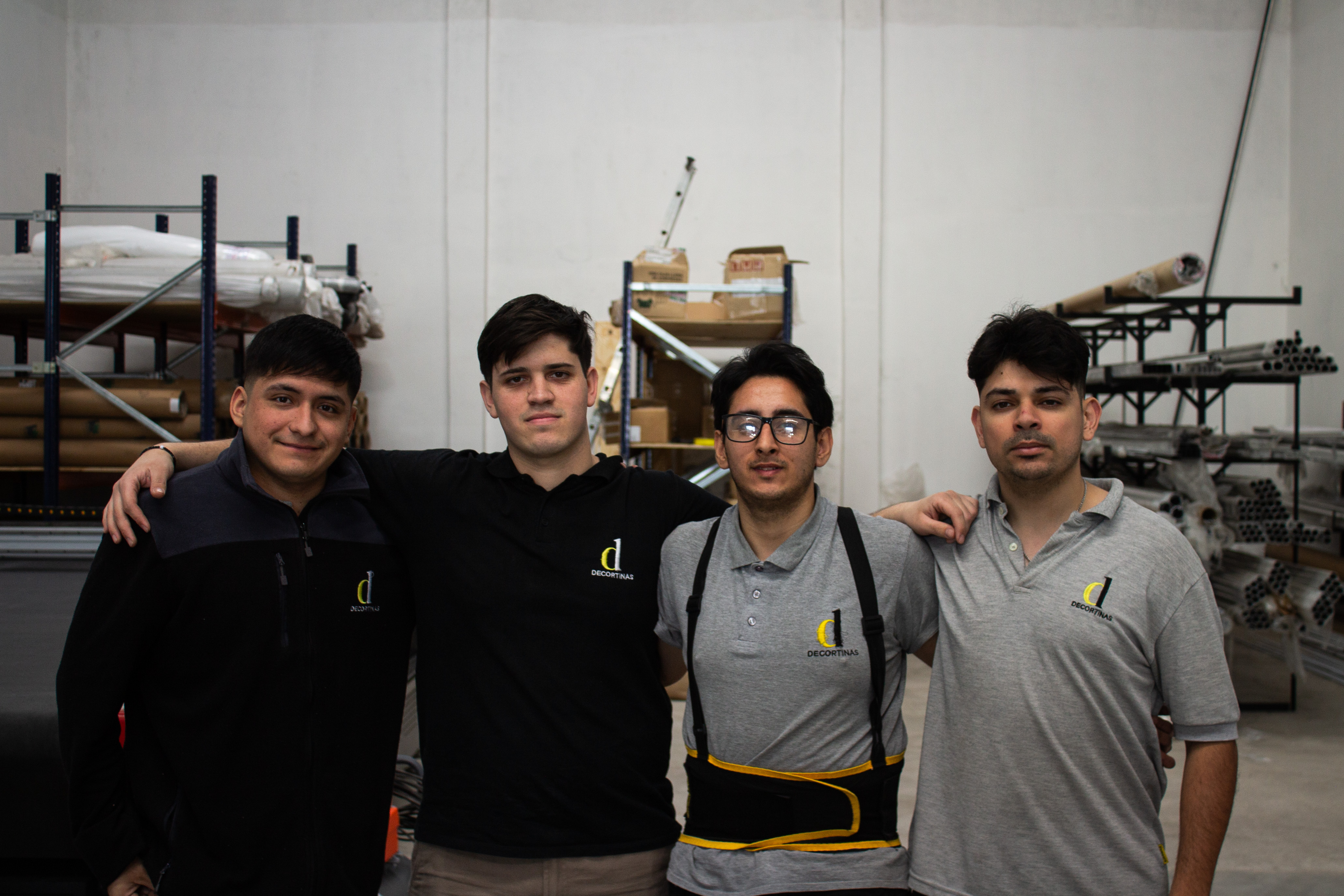 Equipo Decortinas - Personal de depósito y logística