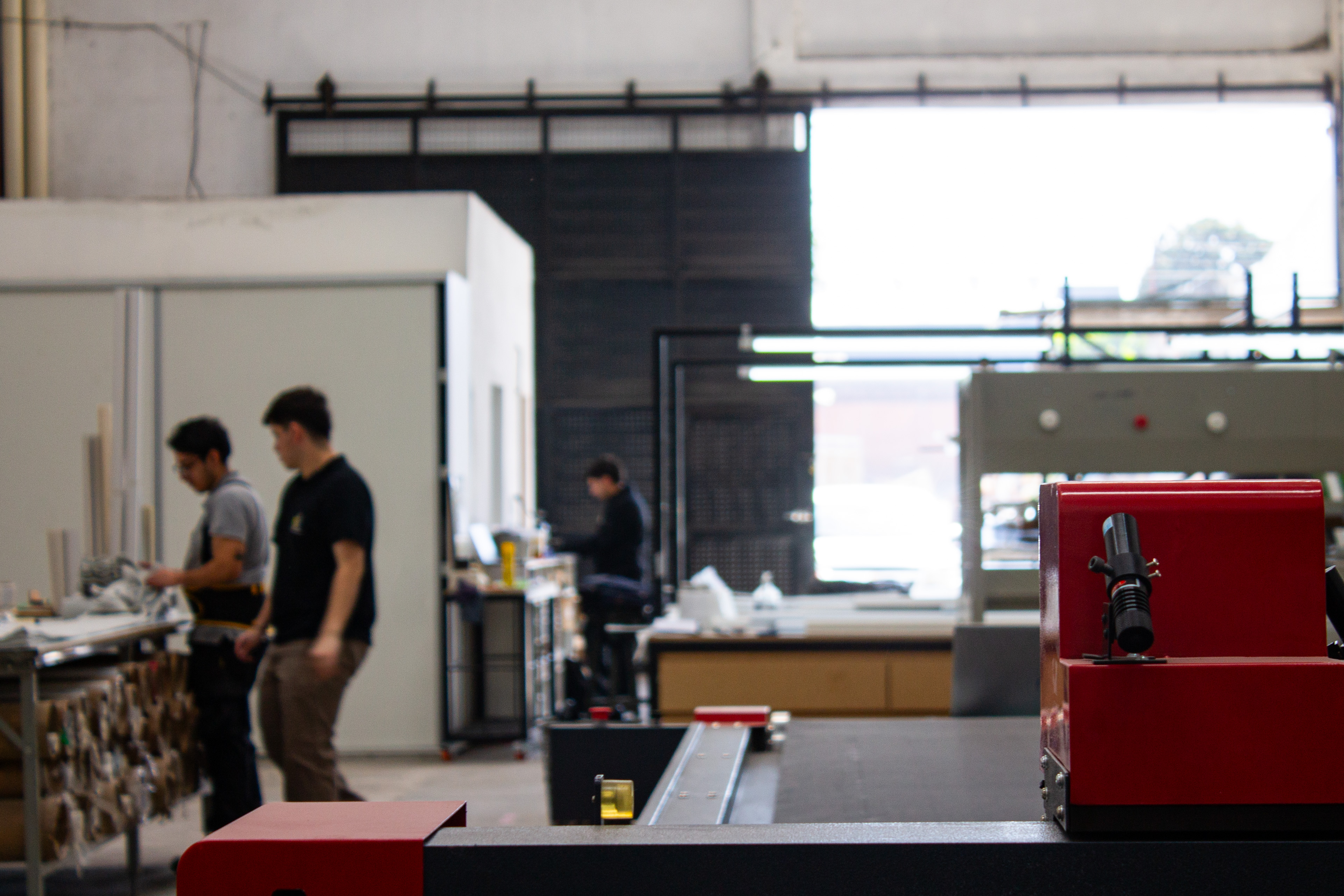 Equipo Decortinas - Trabajadores en fábrica